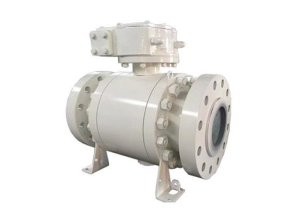Cheap Metal Seated Industrial Ball Valve Turnnion Mounted ASME B16.10 for sale