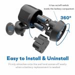 450Lms Outdoor Wireless Security Lights Battery Powered