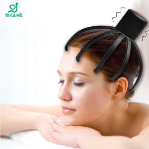 Quality Muscle Release Electric Octopus Scalp Massager Black For Targeted Pressure Points wholesale