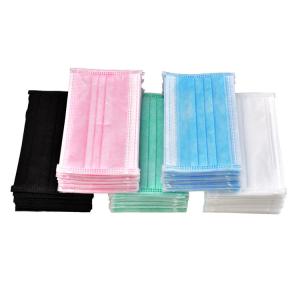Quality Earloop Type Antibacterial Face Mask Non Woven Protective 17 * 9.7cm Size wholesale