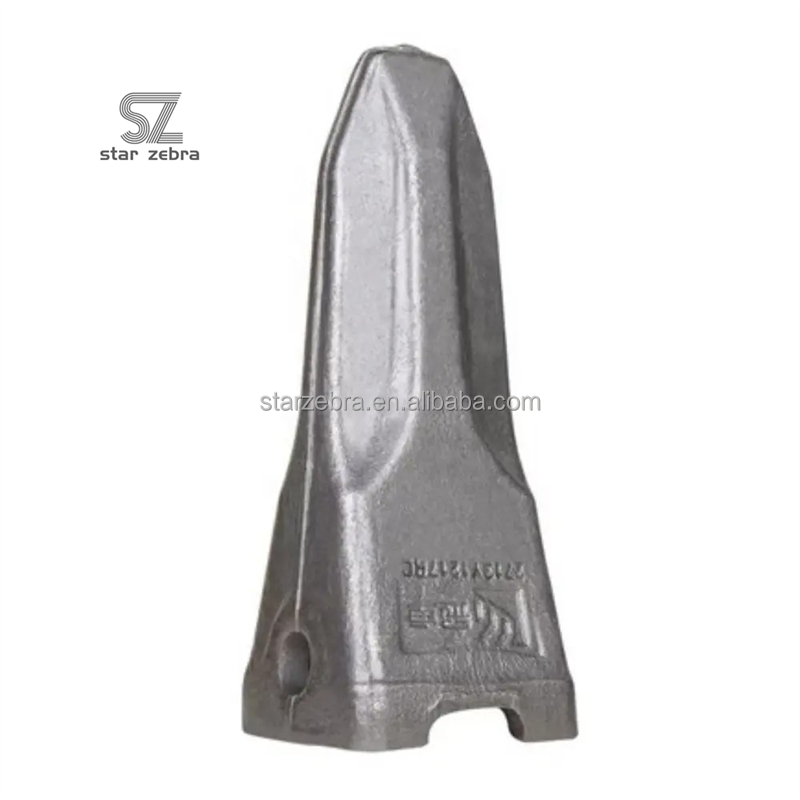 Construction works Doosan DH60 80 130 150 200 220 300 360 420 500 forged flat bucket teeth sharp teeth special tooth seat