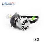 8G 50w 6000Lumen CREE-XHP50 Car led headlight