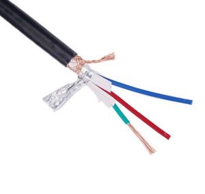 Quality PVC Insulation RVVP Fireproof Shielded Control Cable Multi Strand Copper wholesale