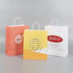 Food Industrial Customized Promotion Offset Printing Paper Kraft Bag with