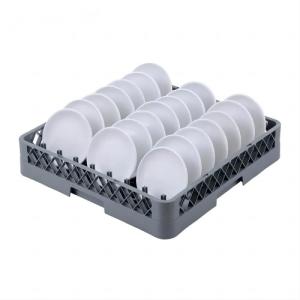 Quality Stackable Commercial Dishwasher Glass Basket Compartment 9 / 16 / 20 wholesale
