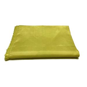 Quality Waterproof Para Aramid Fabric Yellow Flexible Kevlar Cloth For Garment wholesale