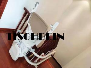 Quality Supermarket Shopping Mall Wheelchair Lift With Curcled Guide Rail Track For Home 304 Stainless Steel Material wholesale