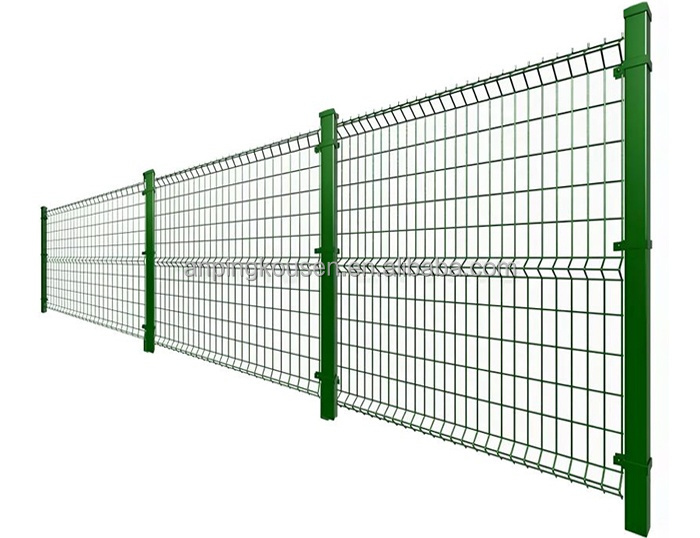 Sport Fence and Garden Protection with Low Carbon Steel Wire 3D Fencing
