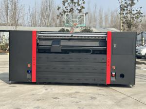 Quality 3000KG Built In Fixing Box Water Based Sublimation Flag Printer 12 Inches Winding 23204SM 126 Inches wholesale