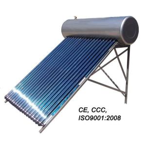 Quality pressurized heat pipe solar water heater wholesale