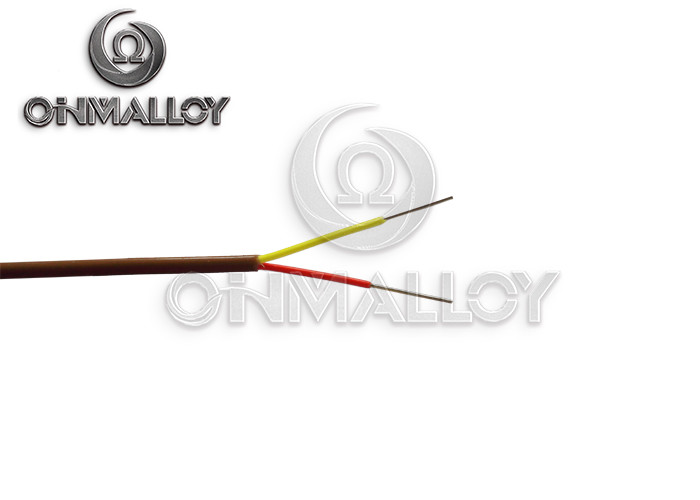 Type L Extension Cable Chromel / Copel Material Silicon Rubber Insulation