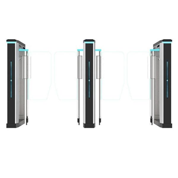 304 Stainless Steel Automated Turnstile Security Gate Smart Card Reader