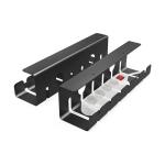 Living Room Desk Cable Tray Single Tier Metal Cable Hanging Brackets for