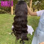 Peruvian Body Wave Human Hair Lace Frontal Wigs