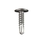 M4.2x13mm Galvanized Self Drilling Screws Wafer Head Phillip Zinc Plated