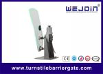 600mm Wing Adjustable Pedestrian Turnstile Gate / Automatic Swing Gate Turnstile