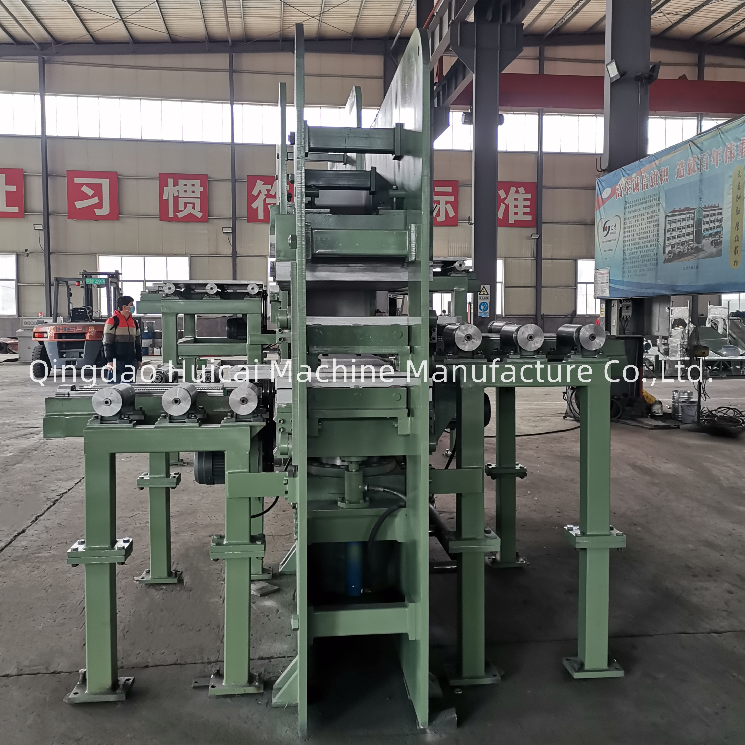 Solid Tire Press Machine with 1.50MN Nominal Molding Power and CE ISO9001 Certification