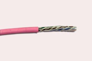 Quality Plenum CMP Bare Copper Cat6a UTP Cable PVC Jacket For Ethernet Network wholesale