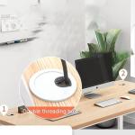 Commercial Furniture Simple Modern Wooden Office Desk and Chair with File