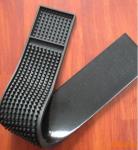 Custom design Logo Embossed Soft rubber Pvc Bar Mat