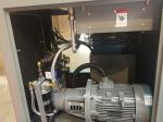 Tank Mounted 25 Hp Screw Air Compressor , Diesel Air Compressor Filters Combined