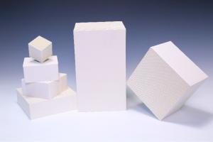 Quality Gas Honeycomb Ceramic Substrate With 3 Way Catalytic Converter wholesale