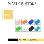 Disposable Gowns 4 Holes Plastic Buttons