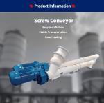 Stainless Steel Flex Inclined Screw Conveyor Tubular Vertical 11kw 18kw for