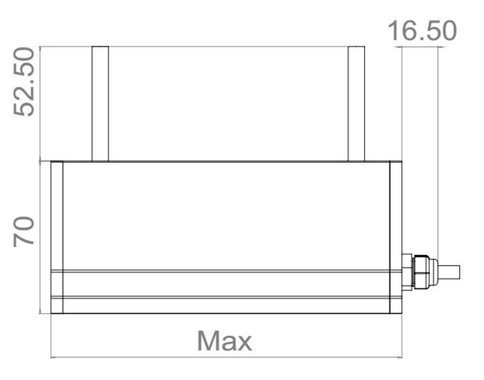 DCB02S Static Charging Bar with CE Certification pin distance 1cm 2cm max input 100kv