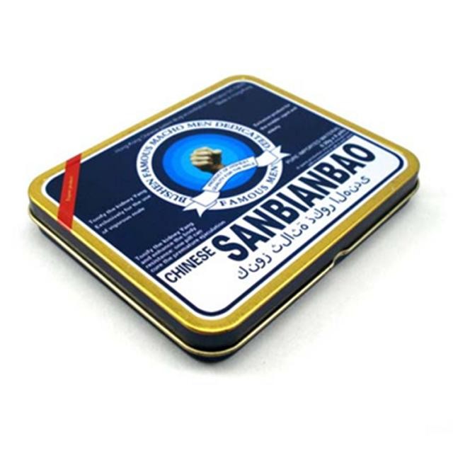 Jazz Smoking Cigar Tin Box / Tobacco Tin Containers With Customized Versions And Artwork