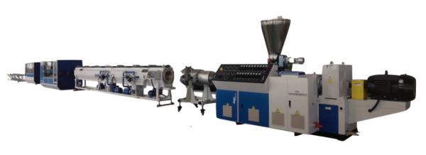 Four Plastic Pipe Production Line , Plastic Pipe Extrusion Machine Universal