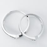 Classic Elegant Simple Uncommon AU750 Couple Diamond Ring