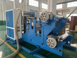 Quality Food Packaging V Shape Interfolded 27kw Efficiency Automatic Aluminum Pop Out Foil Folding Machine wholesale