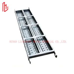 Quality Honk On Steel Scaffold Boards 420*45mm Metal Scaffolding Catwalk wholesale