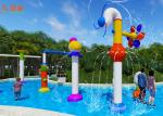 Indoor Fiberglass Water Park Slide Equipment Aquatic Play Units Custom Size
