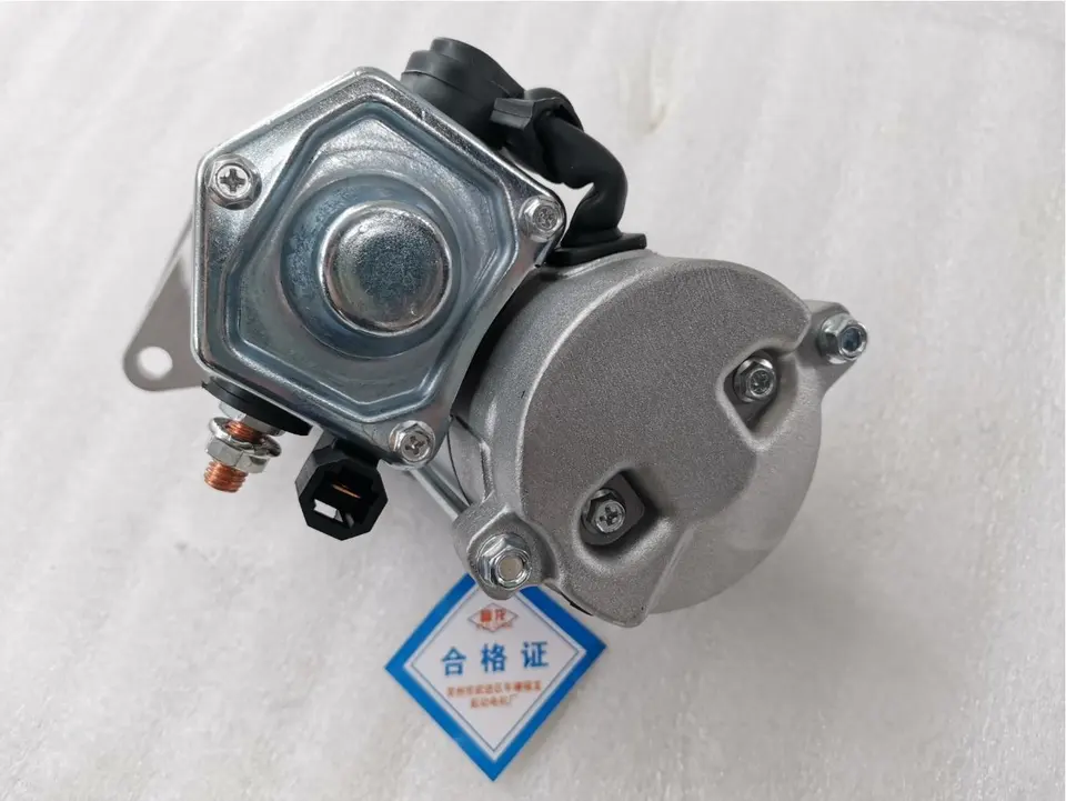 Starter Assembly 12V 9T Auto Starter for Kubota D1105E D1505BH V8489BH Engine D950 D722 D902 Voltage 24 V 19269-63013