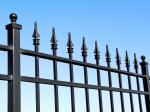 Zinc Spearhead Top Iron Wrought Fence 4ft 5ft 6ft 8ft 1.2mm-2.5mm
