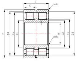 Quality SL series roller bearings SL0149 Series Cylindrical Roller Bearings SL014926 wholesale