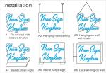 OEM Neon Light Sign For Snow Business And Custom Logo Wedding Sign