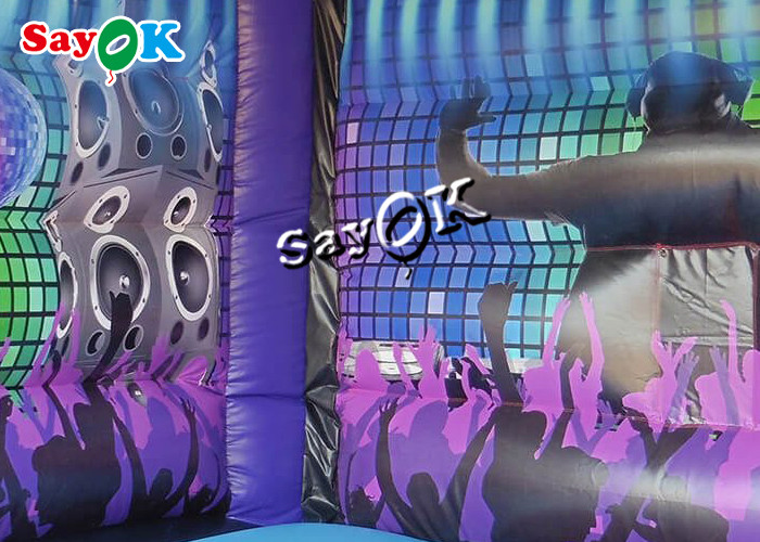 PVC Tarpualin Dj Inflatable Disco Dome Bouncer For backyard