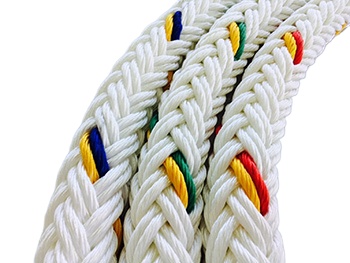 Marine High Stretch Polypropylene 8 Strand Mooring Rope for Industry and Civil Needs