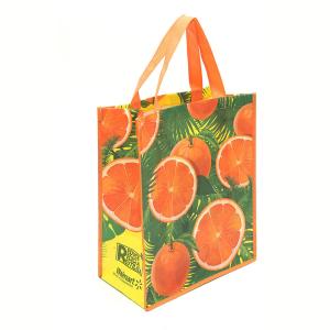 Quality Reusable 120GSM Full Color Printed Shopping PP Woven Plastic Bag wholesale