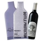 PVC Plastic Bubble Wrap Bottle Bags Leak Proof For Airline Travel