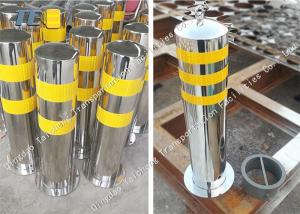 Quality Driveway Removable Security Post Polished And Brushed Surface Treatment wholesale