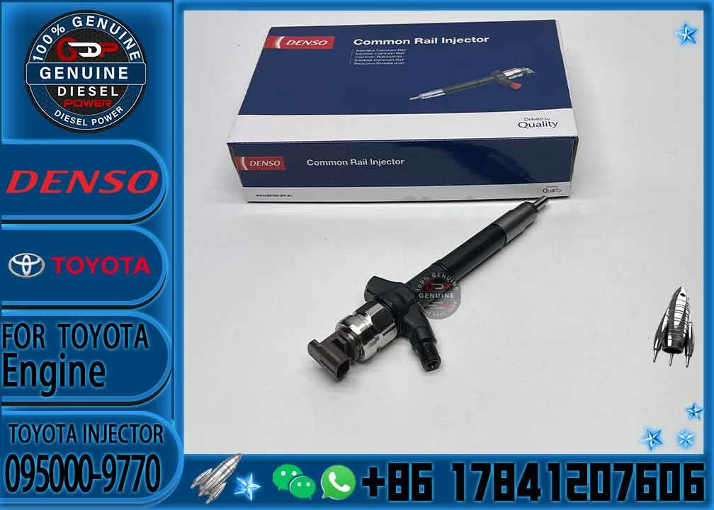 New Fuel Injector 095000-8060 095000-9770 095000-8050 23670-59017 23670-59018 23670-51040 For TOYO-TA LAND CRUISER 1VD-F