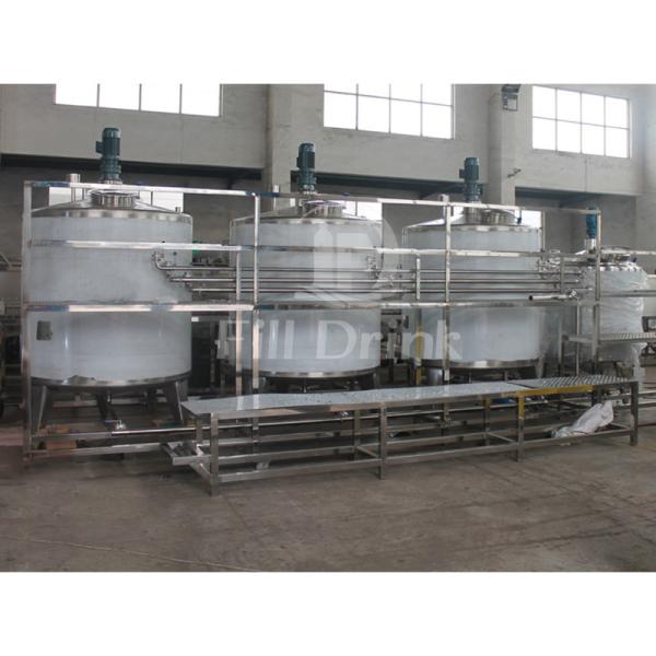 High Pressure Resistant Juice Processing Equipment 2 Layers Stirred Vessel Tank