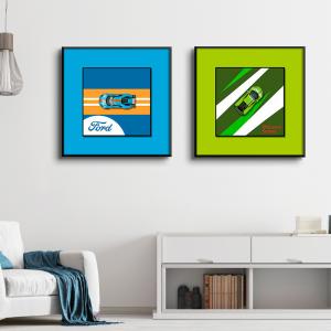 Quality Electric Cross-Border E-Commerce Wall Art in Post-modern Style for Children's Bedroom wholesale