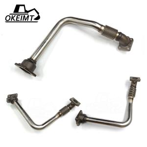 Quality Excavator Engine Parts 6D125 Exhaust Gas Recirculation Lines wholesale