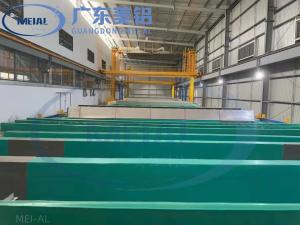 Quality Automatic 1500T/Month Aluminum Anodizing Production Line Suface Treatment Equipment wholesale