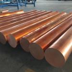 99.99% Pure Round Copper Bar Rod C12200 C18980 C15715 Edge Closing